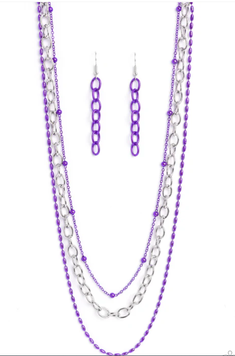 Mardi Gras Mayhem - Purple