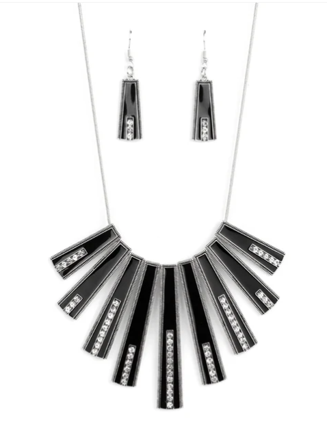 FAN-tastically Deco - Black 2PC SET
