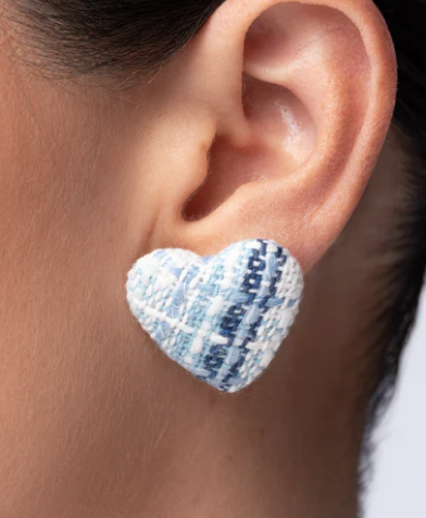 Sweetheart Stitching - Blue