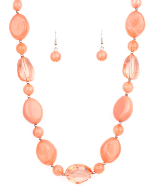 Staycation Stunner - Orange 2pc set