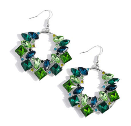 Wreathed in Watercolors - Green