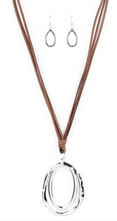 Long OVAL-due - Brown