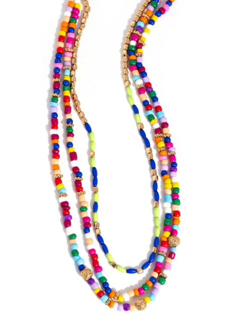 Multicolored Mashup - Gold 3PC SET