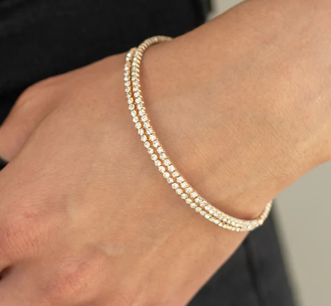 Sleek Sparkle - Gold