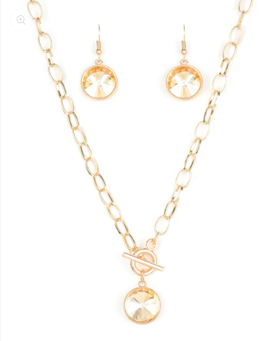 She Sparkles On - Gold 2 pc set