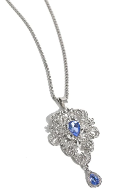 Elegance Personified - Blue 2PC SET