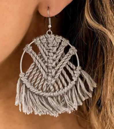 All About MACRAME - Silver