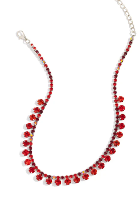 Ritzy Rhinestones - Red