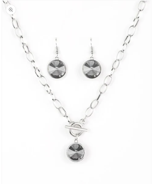 She Sparkles On - Silver 2PC SET