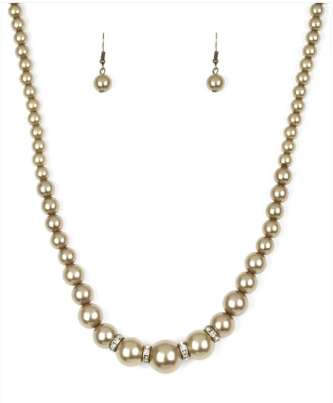 Party Pearls - Brass