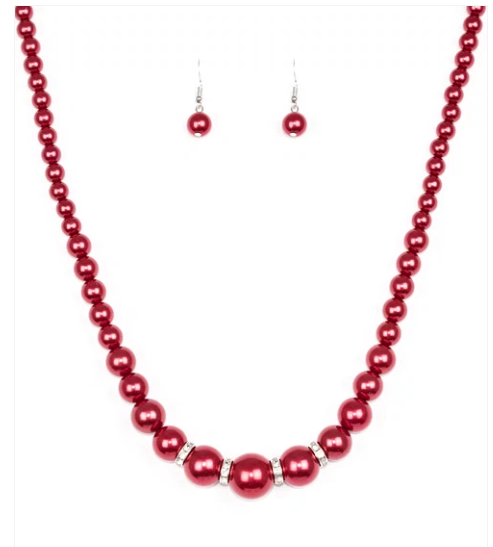 Party Pearls - Red