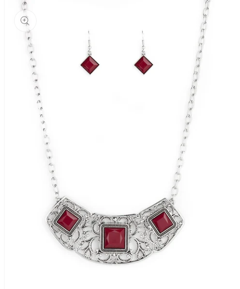 Feeling Inde-PENDANT - Red
