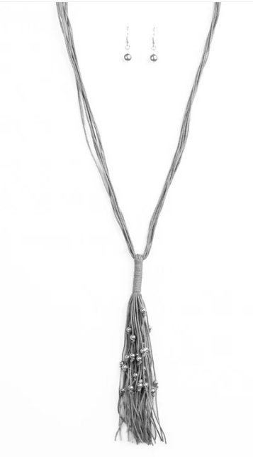 Hand-Knotted Silver