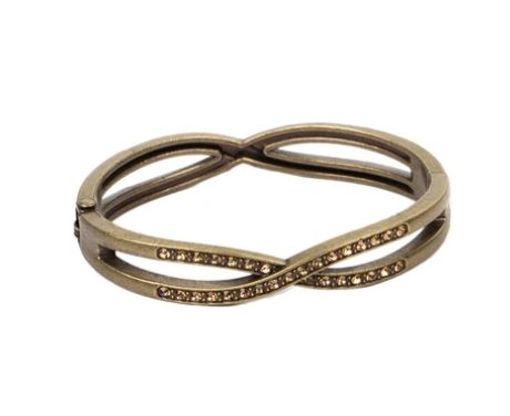 Woven in Wealth Brass