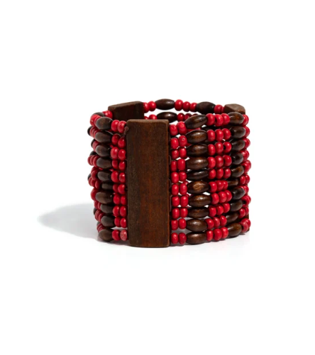 Tropical Takeover - Red ♥ Bracelet