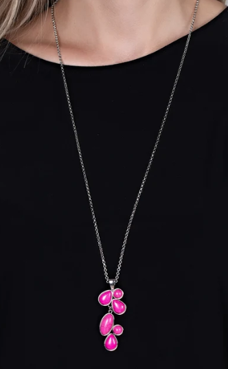 Wild Bunch Flair Pink Necklace