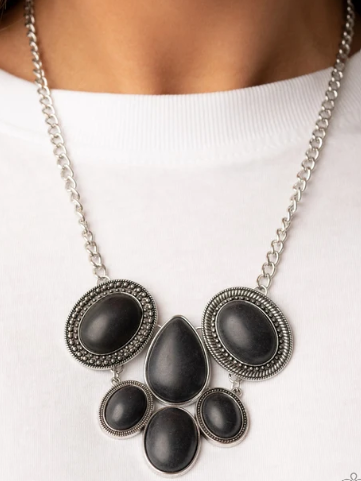 All-Natural Nostalgia - Black ♥ Necklace