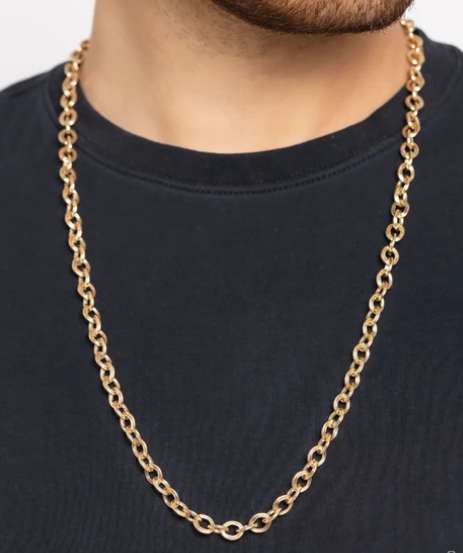 It's GOAL Time - Gold ♥ Mens Necklace