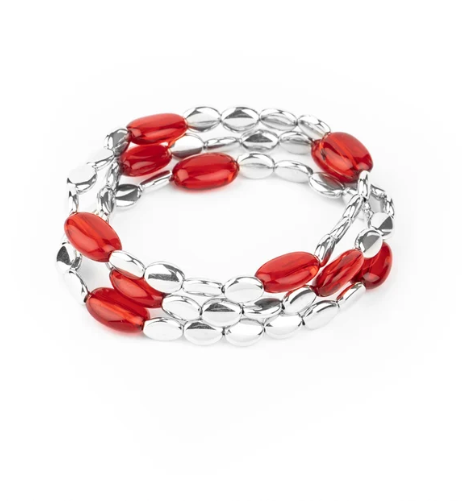 Sorry to Burst Your BAUBLE - Red ♥ Bracelet