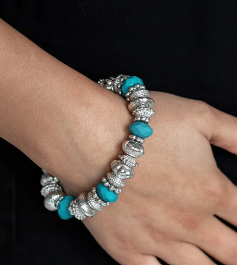 Live Life To The COLOR-fullest - Blue ♥ Bracelet