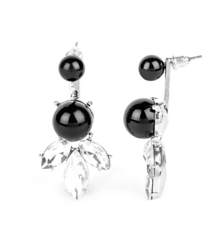 Extra Elite - Black ♥ Post Earrings