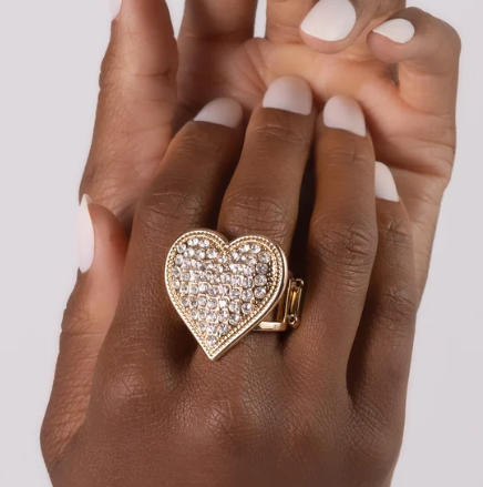 Sweet Serendipity - Gold ♥ Ring
