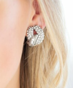 Definitely Date Night Silver CLIP ON