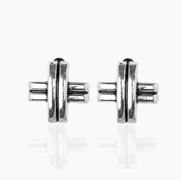 Couture Crossover Silver CLIP ON