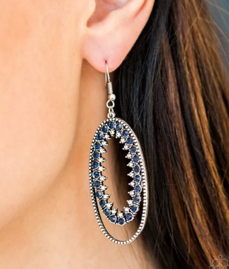 Marry Into Money - Blue ♥ Earrings