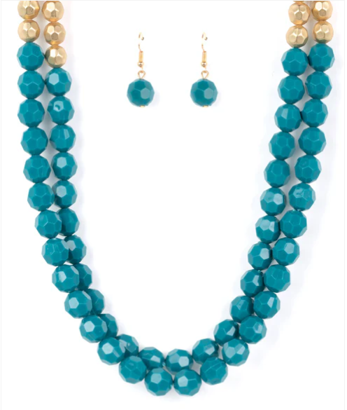 Greco Getaway 2pc set - Blue