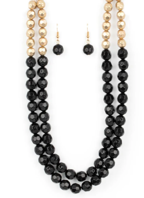 Greco Getaway 2pc set - Black