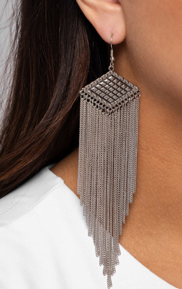 Forged Fringe - Silver