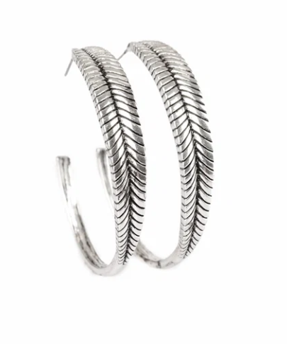 Funky Feathers - Silver